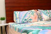 Tropical Palm - Cotton Satin